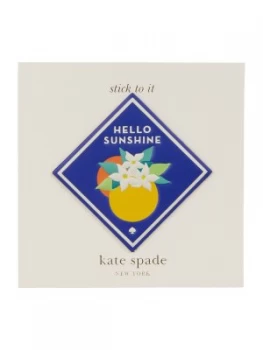 Kate Spade New York Ashe place hello sunshine sticker Multi Coloured