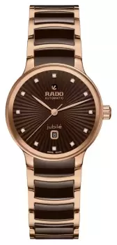 RADO R30019732 Centrix Automatic Brown Diamond Dial Watch