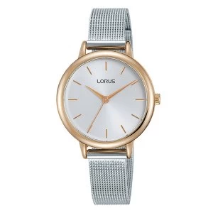 Lorus RG224PX9 Ladies Watch with Polished Rose Gold Plated Case