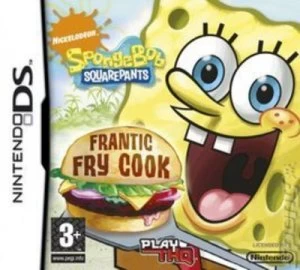 SpongeBob Squarepants Frantic Fry Cook Nintendo DS Game
