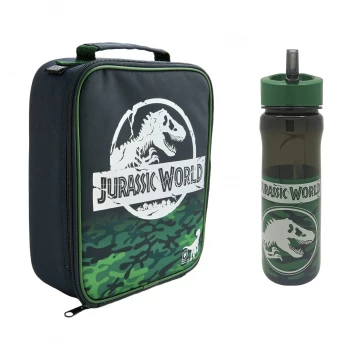 Universal Jurassic World Lunch Bag And Bottle Set - 600ml