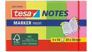 TESA 56691 note paper Rectangle Multicolour 50 sheets Self-adhesive