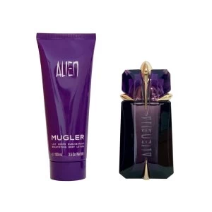 Thierry Mugler Alien Gift Set 60ml Refillable Eau de Parfum + 100ml Body Lotion