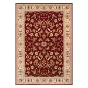 Oriental Weavers Royal Classic Rug Red Gold Floral 636R 200X285cm