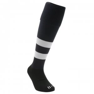 Canterbury Hooped Rugby Socks Mens - Navy/White