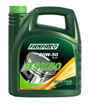 FANFARO Engine oil 20W-50, Capacity: 4l, Mineral Oil FF6403-4