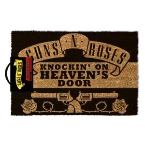Guns N Roses - Knockin On Heavens Door Door Mat
