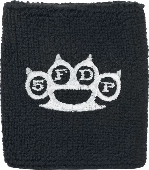 Five Finger Death Punch Knuckles - Wristband Sweatband black