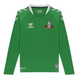Hummel Oldham Athletic Goalkeeper Shirt Juniors - Green