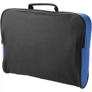 Bullet Florida Conference Bag (40 x 8 x 27cm) (Solid Black/Royal Blue)