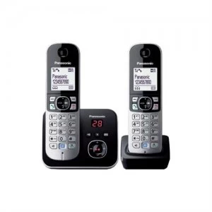Panasonic KX-TG6822 Cordless Phone With Answering Machine