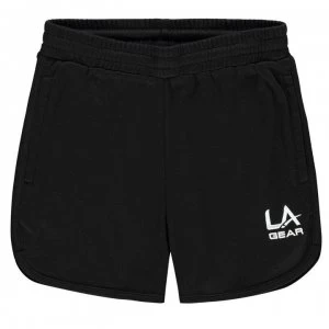 LA Gear Interlock Shorts Junior Girls - Black