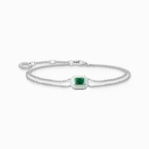 Charming Green Stone Bracelet A2095-496-6