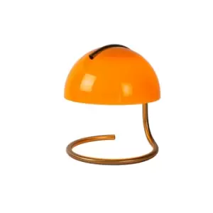 Cato Retro Table Lamp - Ø23.5cm- 1xE27 - Orange