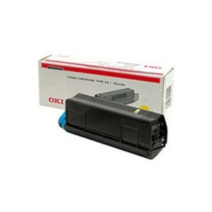 OKI 43487709 Yellow Laser Toner Ink Cartridge