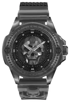 Philipp Plein PWWAA0523 $KULL SYNTHETIC HIGH-ICONIC / Black Watch