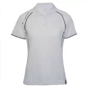 Masita Womens/Ladies 112024 Polo Shirt (36) (White)
