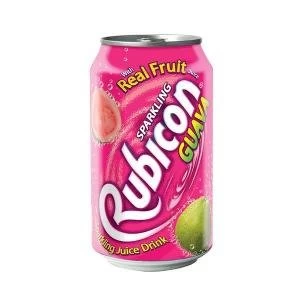 Rubicon 330ml Guava Flavoured Soft Drinks Pack of 24 1418332