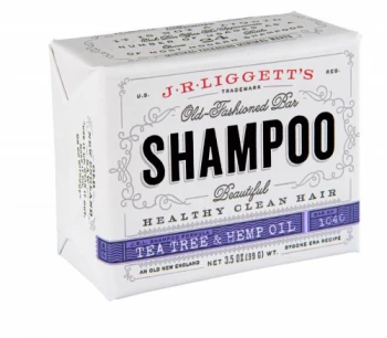 JR Liggetts Tea Tree & Hemp Shampoo Bar 99g