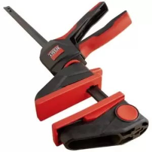 One-hand clamp with rotating grip EZ360 Bessey EZ360-15 Span width (max.):150 mm Nosing length:80 mm