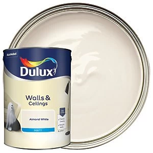 Dulux Almond White Matt Emulsion Paint 5L