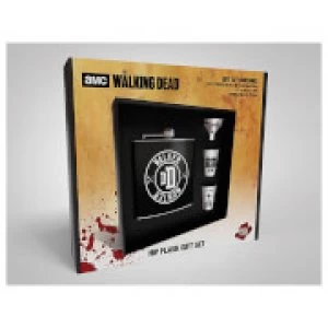 The Walking Dead Hip Flask Set