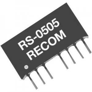 RECOM RS 243.3S DCDC converter print 24 Vdc 3.3 Vdc 600 mA 2 W No. of outputs 1 x