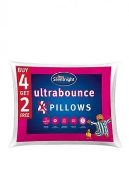 Silentnight Ultrabounce Pillow ; Buy 4 Get 2 Free!