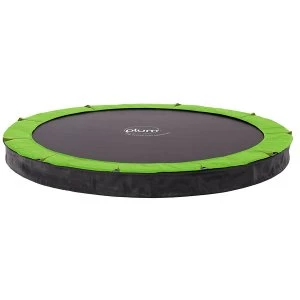 Plum In-Ground Trampoline for DIY Installation with Cover - 8ft Diameter