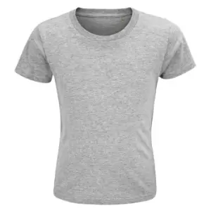 SOLS Childrens/Kids Crusader Marl Organic T-Shirt (2 Years) (Grey)