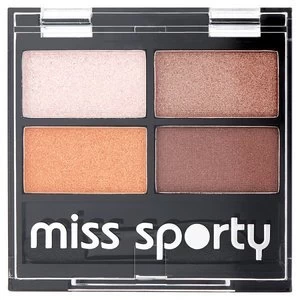 Miss Sporty Studio Quattro Eyeshadow Palette no.413 Brown