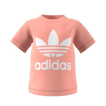 adidas GN8176 boys's Childrens T shirt in White - Sizes 12 / 18 months,18 / 24 months,6 / 9 months,9 / 12 months,2 / 3 ans,3 / 4 years