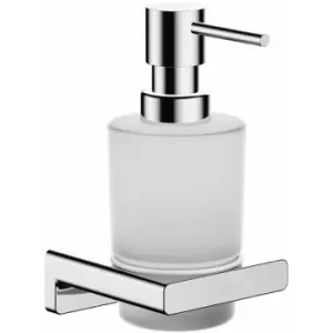 Hansgrohe - AddStoris Bathroom Liquid Soap Dispenser Chrome Wall Mounted Modern - Chrome