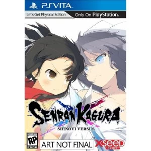 Senran Kagura Shinovi Versus Lets Get Physical PS Vita Game