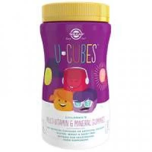 Solgar Vitamins U-Cubes Childrens Multi-Vitamin and Mineral Gummies x 60
