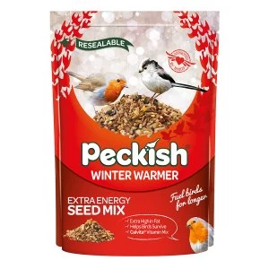 Robert Dyas Peckish Winter Warmer Seed Mix Bird Food - 1.7KG