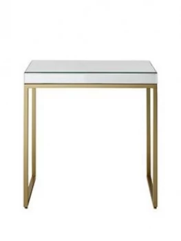 Hudson Living Pippard Side Table - Champagne