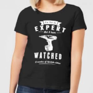 Im not an Expert Womens T-Shirt - Black - 3XL - Black