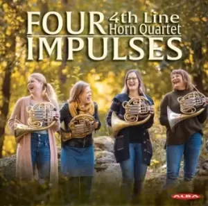 4th Line Horn Quartet Four Impulses by Johan Kvandal CD Album