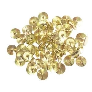 Brass Drawing Pins Brass 9.5mm Pack of 1000 34231
