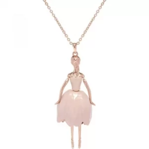 Ted Baker Ladies Rose Gold Plated Tuula Tulip Ballerina
