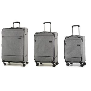 Members by Rock Luggage Beaufort 3 Piece Suitcase Set
