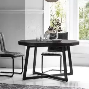 Gallery Interiors Boho Boutique Round 4 Seater Dining Table