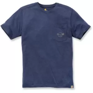 Carhartt Mens Maddock Strong Graphic Short Sleeve T Shirt XXL - Chest 50-52' (127-132cm)