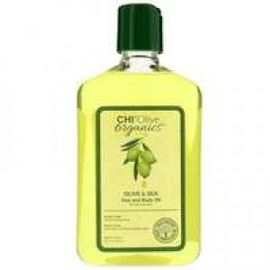 CHI Olive Organics Olive and Silk Hair & Body Oil 251ml