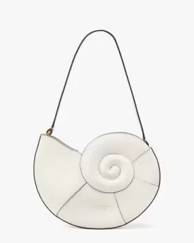 Kate Spade What The Shell Nautilus Shell Shoulder Bag, Cream., One Size