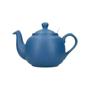 Farmhouse Filter 6 Cup Teapot Nordic Blue - London Pottery