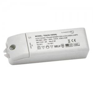 KnightsBridge 105va Transformer Electronic and Dimmable For Low Voltage Lamps
