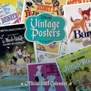 Disney Vintage posters 2023 wall calendar Wall Calendar multicolour
