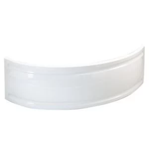 Cooke Lewis Strand White Bath front panel W1495mm